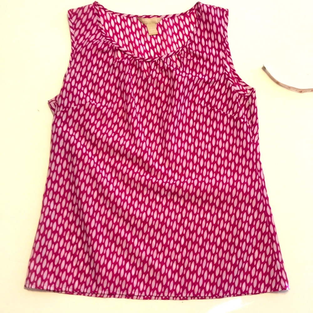 Banana republic pink tank top size small